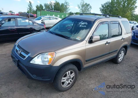 2003 Honda Cr-V Ex из США, поврежденный, VIN SHSRD78873U144769